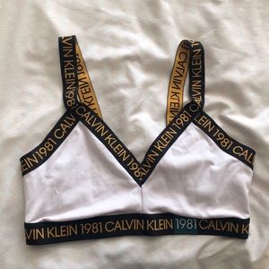 Calvin Klein 1981 Triangle Bralette
